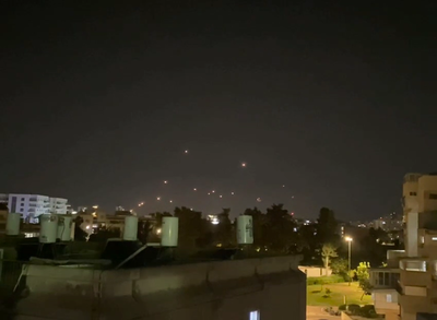 שמי אשקלון לפני שעה קלה, הערב