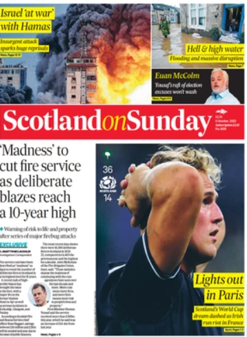 "אסון התאומים הישראלי" | ישראל בשער הראשי של העיתונים הנחשבים בעולם 