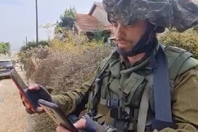 מצמרר ומרגש: האב גויס למילואים והשתתף בברית לבנו - בשיחת וידאו