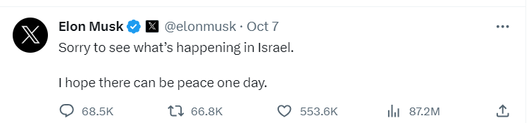 דברי מאסק אמש