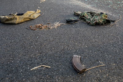 ציוד של מחבלי חמאס בשטח ישראל, אתמול 