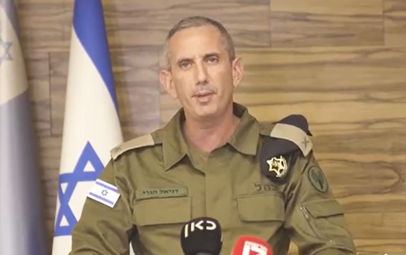 דובר צה"ל: "כל תושבי עוטף עזה יפונו; תקפנו 500 מטרות חמאס"