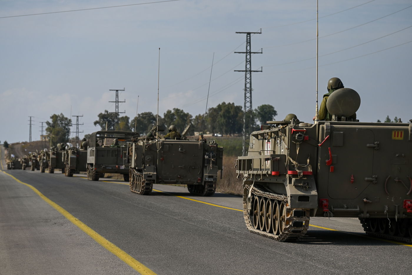 אימונים צבאיים ברמת הגולן לפני יציאה לרצועת עזה
