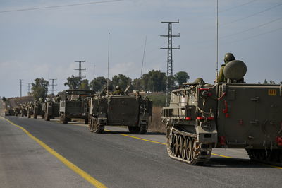 אימונים צבאיים ברמת הגולן לפני יציאה לרצועת עזה