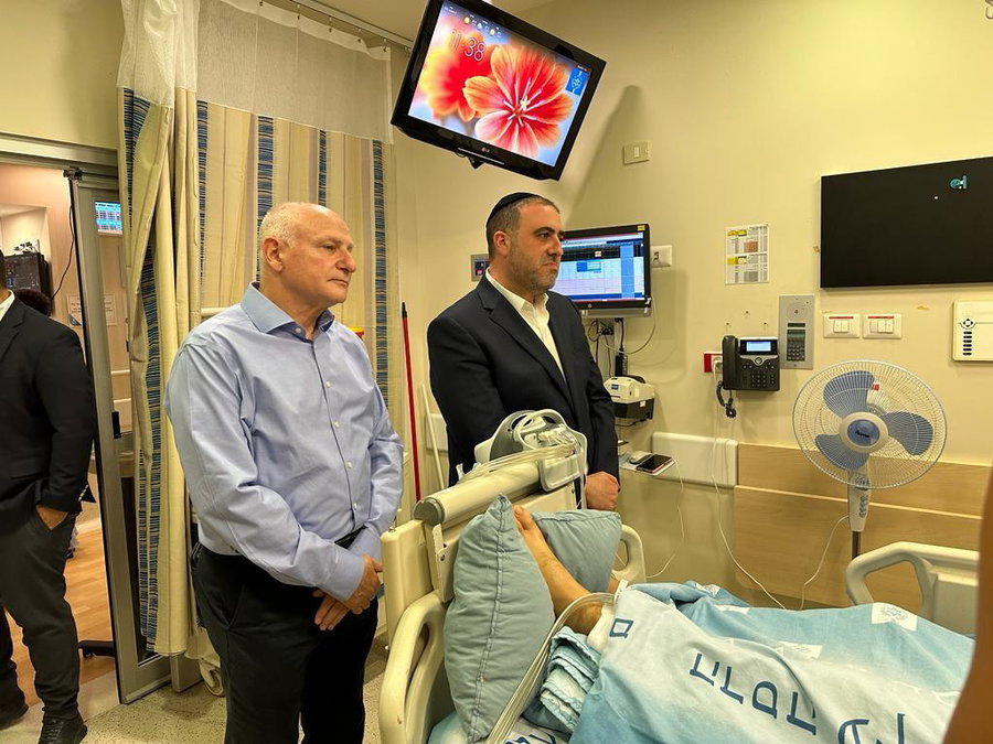 שר בממשלה ביקר את הפצועים בבתי החולים | זה מספר הפצועים העדכני