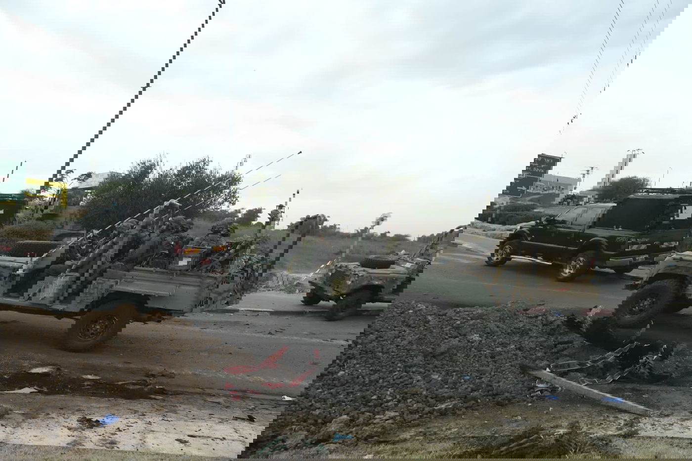 פעילות מפקדי ולוחמי חטיבת "הצנחנים" בשדרות