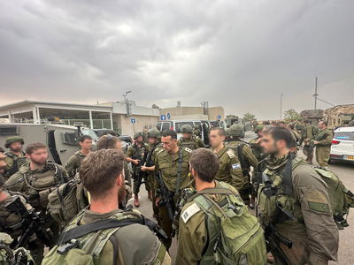 הרמטכ"ל באוגדת עזה