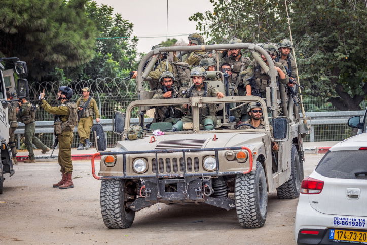 לוחמי צה"ל בדרום הארץ, אתמול