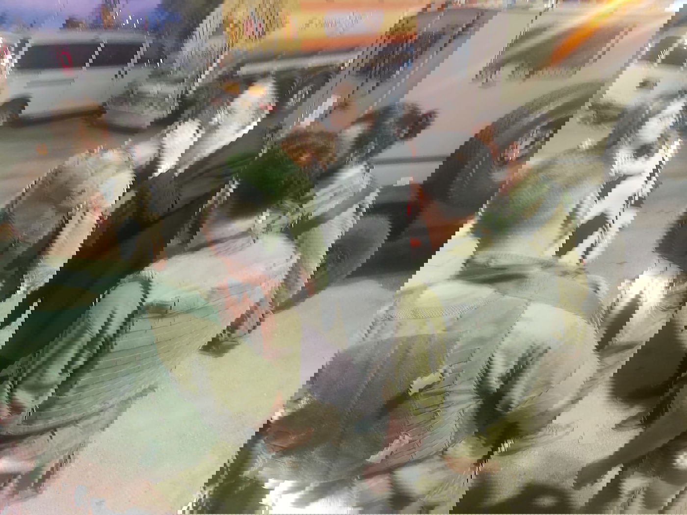 הרב לייבל מבקר את החיילים בדרום