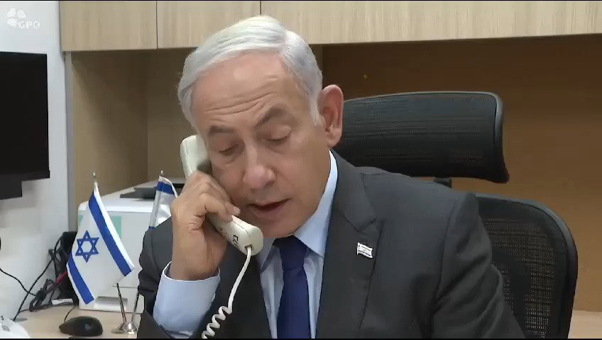נתניהו בשיחתו עם ביידן
