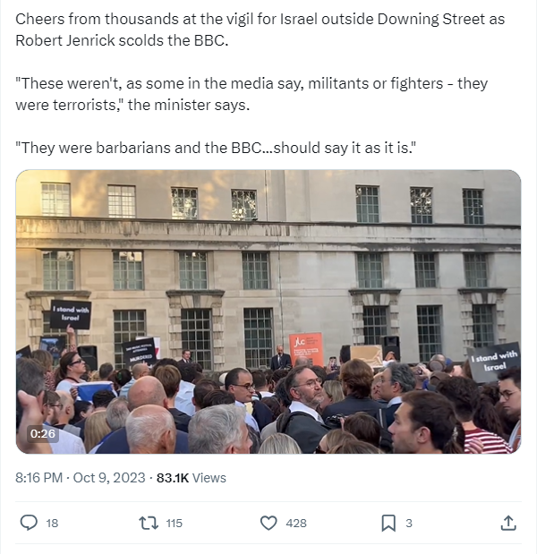 השר ג'נריק בכינוס