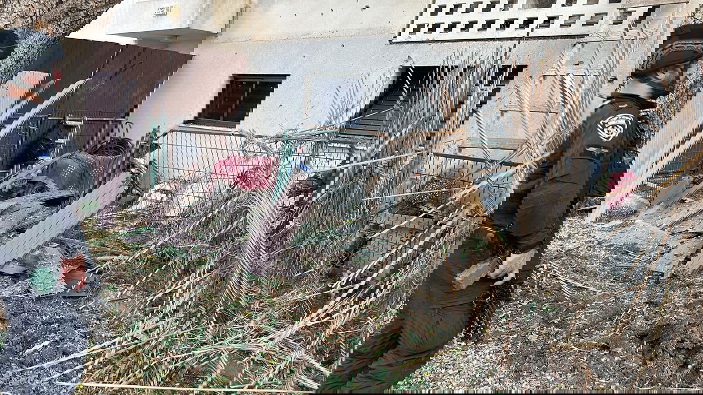 הנזקים כתוצאה מהנפילות בעיר שדרות