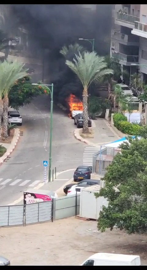 אחת הזירות באשקלון