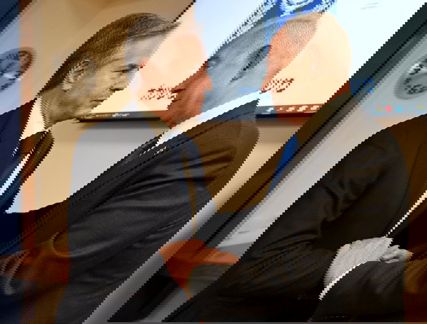 נתניהו ובלינקן, בביקור בישראל