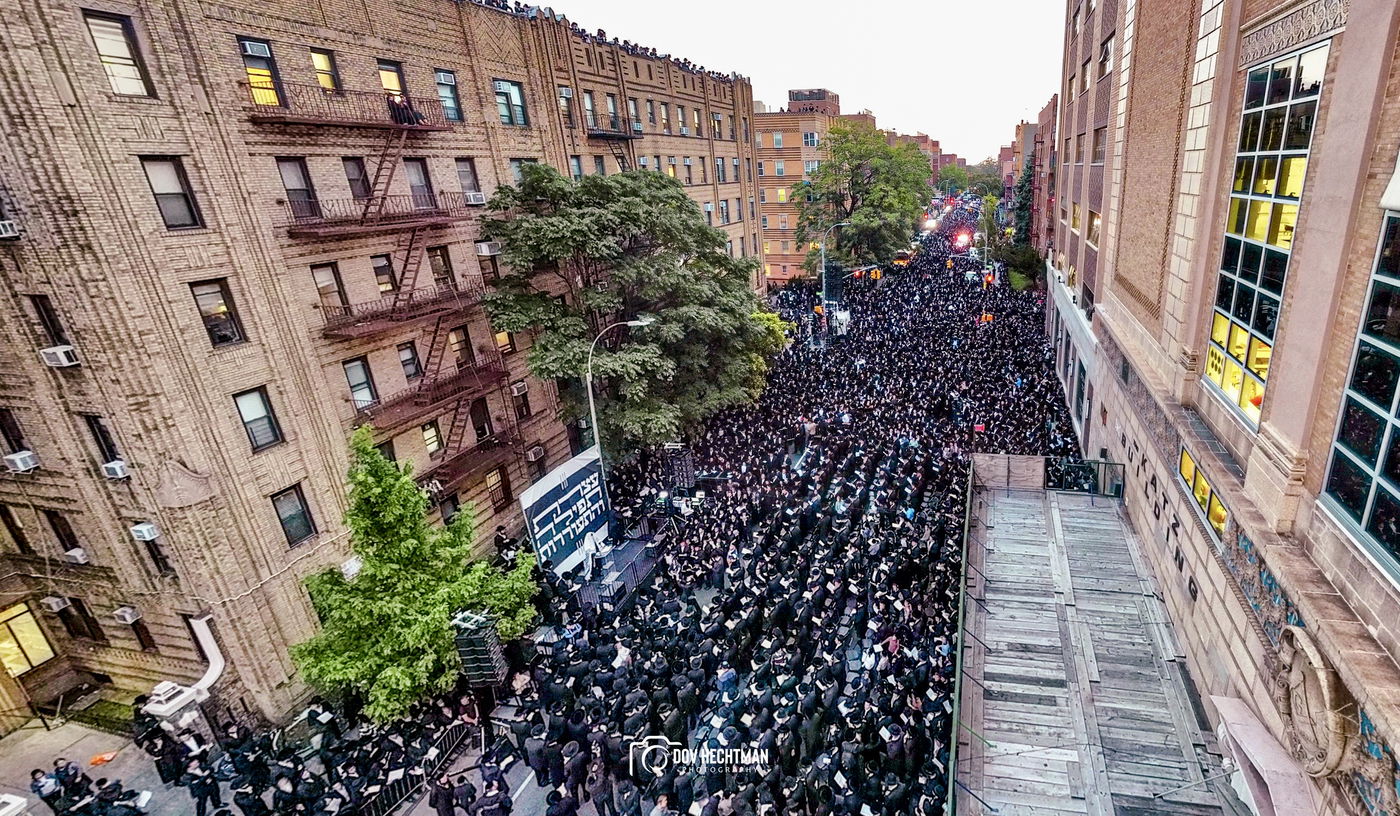 30,000 איש בעצרת תפילה מיוחדת בבורו פארק | תיעוד