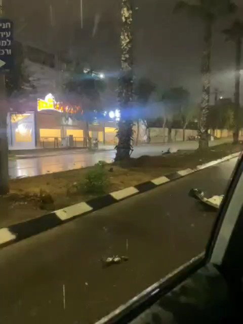 הנפילה הערב בבת ים