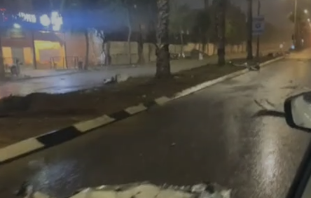 זירת הנפילה בבת ים