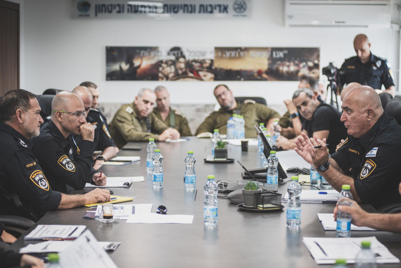 המפכ"ל בסיור בצפון: "השוטרים היו המגיבים הראשונים במלחמה"