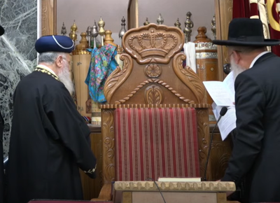 בראשות הראשון לציון: זעקות תפילת להצלחת לוחמי צה"ל