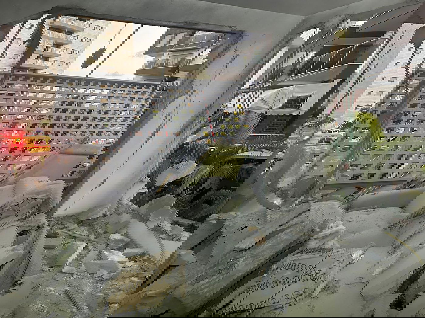 הפגיעה באשקלון