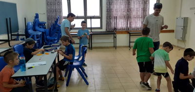 הילדים מביעים את רגשות החרדה שלהם באמצעות ציורים