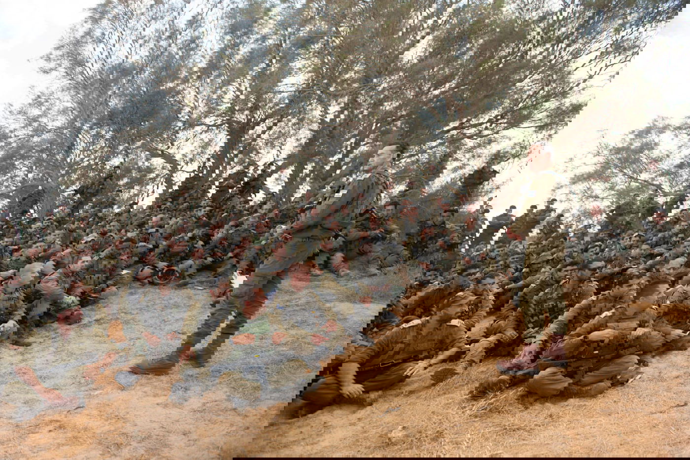 הרמטכ"ל עם הלוחמים בדרום