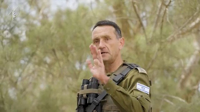 צפו בדברי הרמטכ"ל ללוחמים בגבול עזה