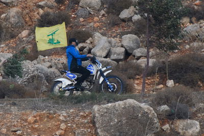 אנשי חיזבאללה בגבול הצפוני