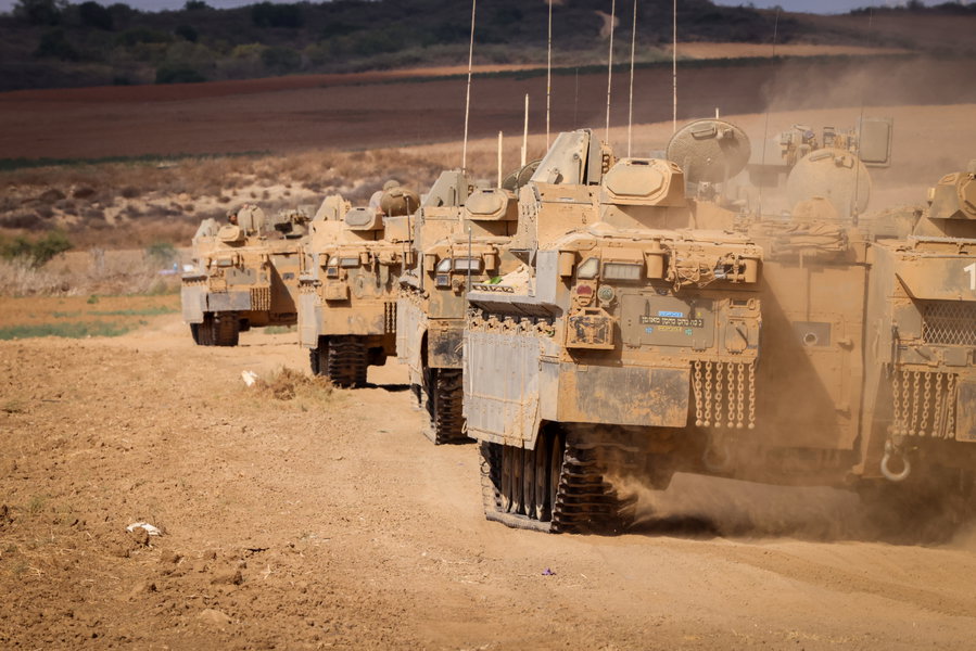 צה"ל בדרום, לקראת כניסה קרקעית