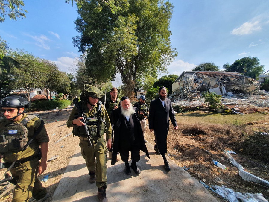 השר גולדקנופף: "היום בארי הוא סמל החורבן - מחר זה יהיה סמל התקומה"
