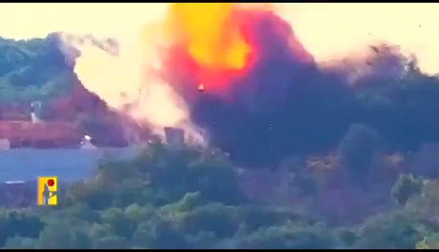 תיעוד פגיעת נ.ט. בחיילי צה"ל