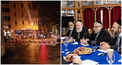 רבני ועידת רבני אירופהובית הכנסת שהותקף הלילה