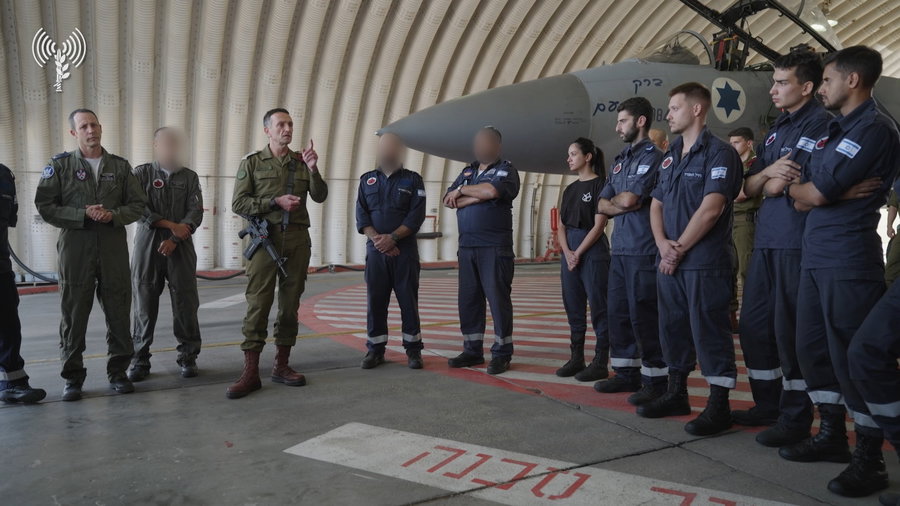 הלוי בשיחה עם הלוחמים, היום