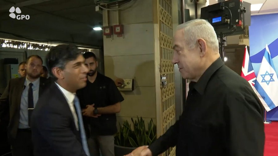 נתניהו וסונאק