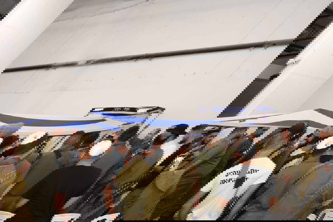 במחנה הצבאי על גבול הצפון: ברית מילה לבנו של לוחם צה"ל