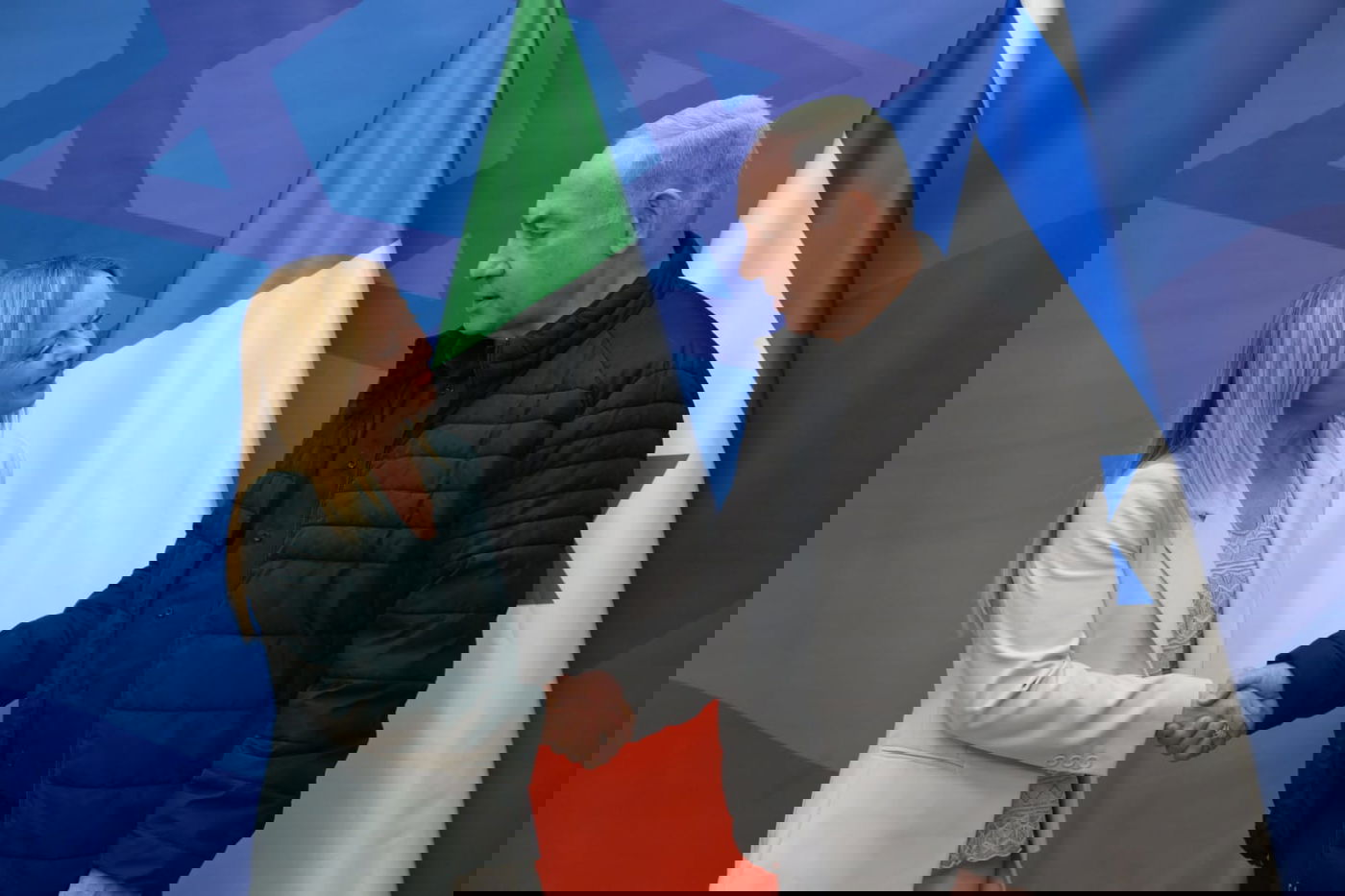 עם ראש ממשלת איטליה