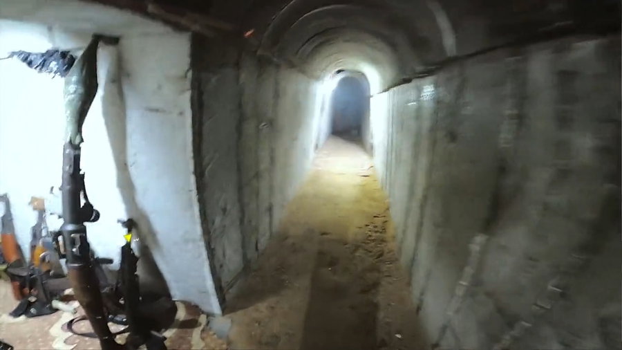 הג'יהאד האסלאמי מציג: כך נראות המנהרות מתחת לעזה