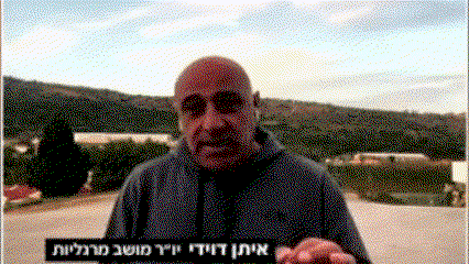באמצע ריאיון בשידור חי מגבול לבנון - פיצוץ עז • צפו בדרמה