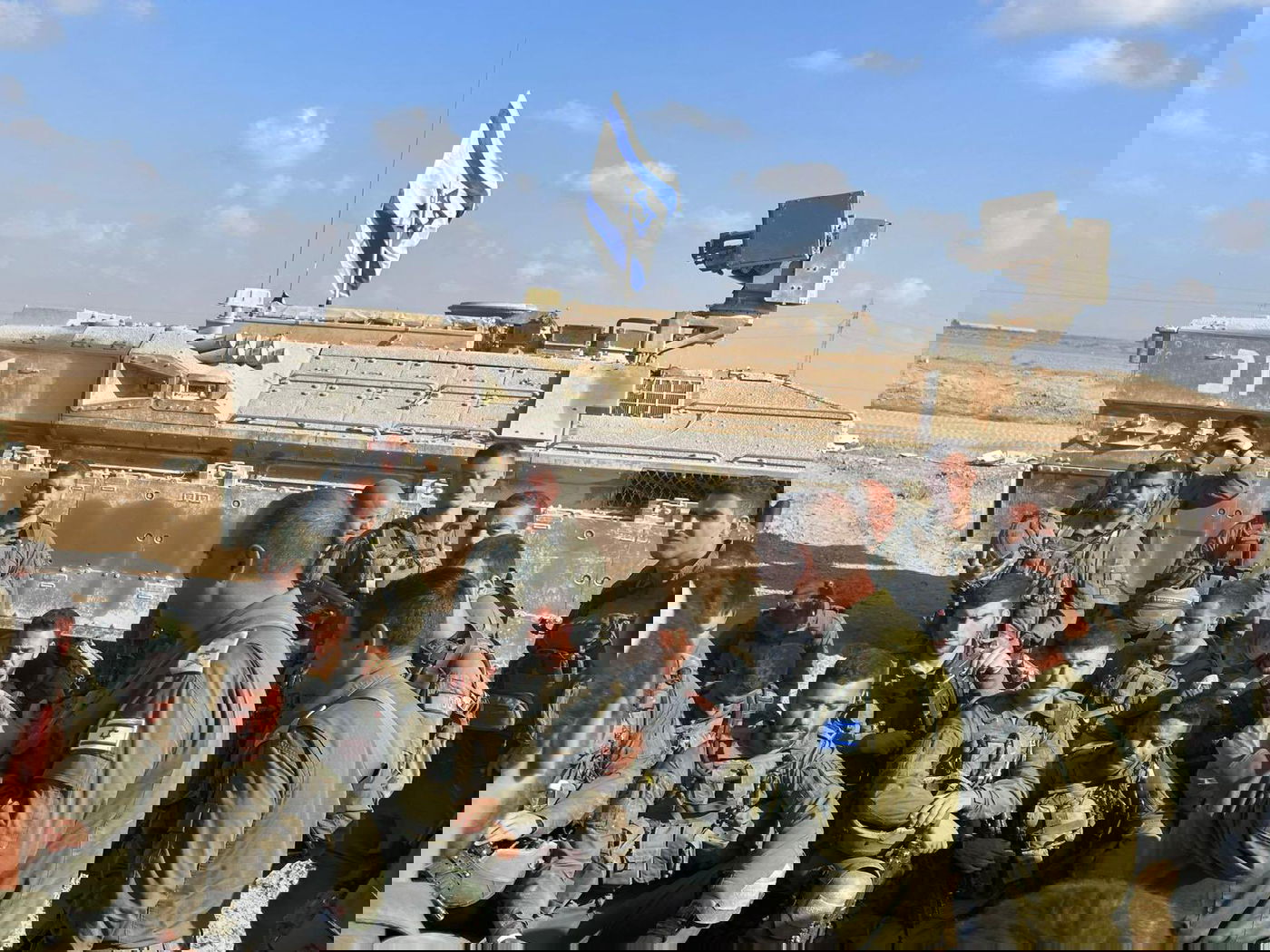 מפקד זרוע היבשה ללוחמים: "זוהי מלחמה ואנחנו ננצח"