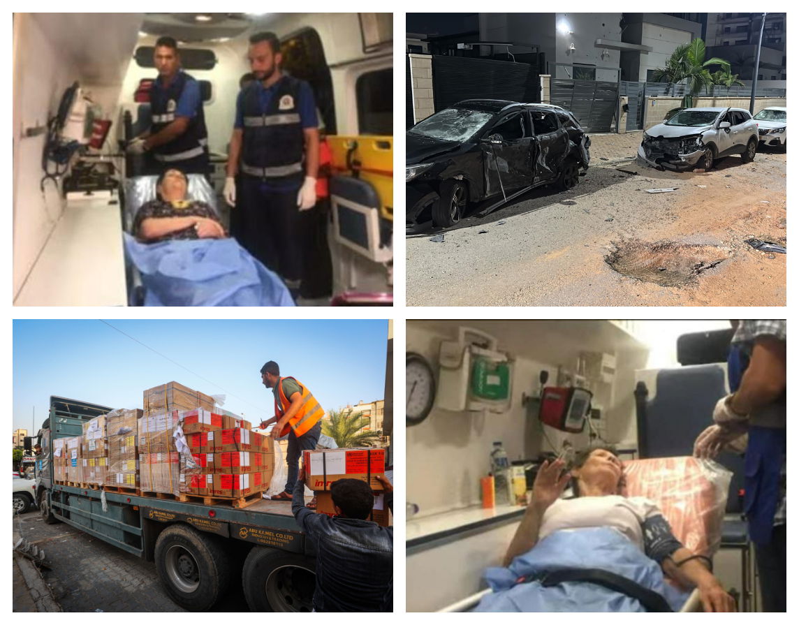 הרס בשדרות, שחרור החטופות, סיוע הומניטארי ברצועה