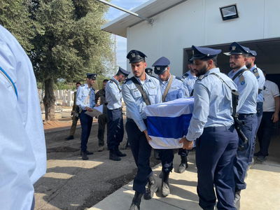 הלווית אחד הנופלים ז"ל