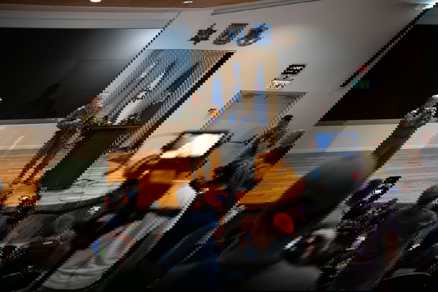 האירוע שנערך לתקשורת הזרה