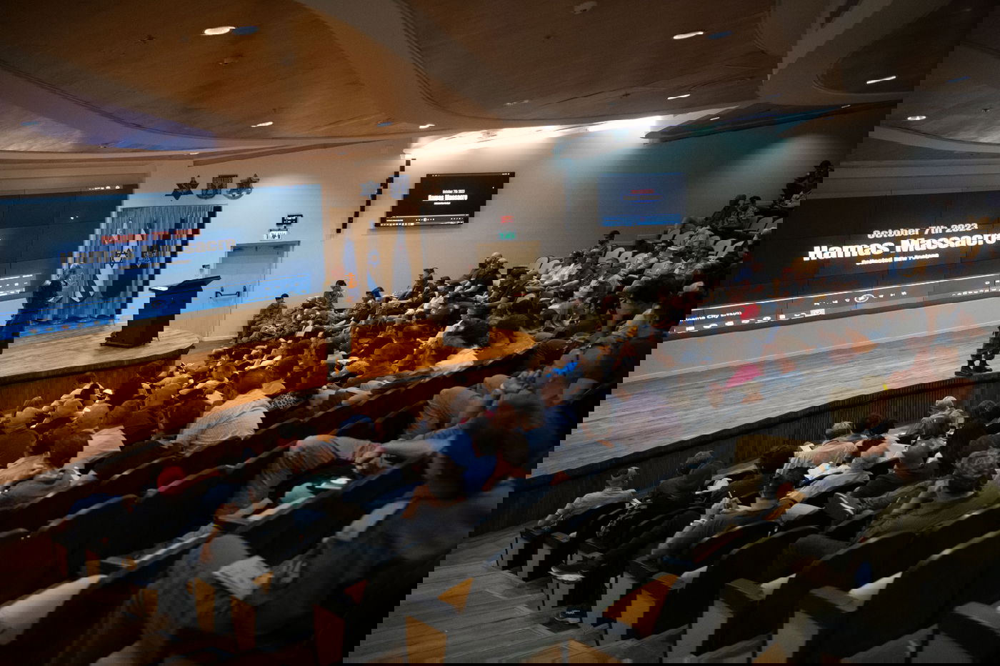 האירוע שנערך לתקשורת הזרה