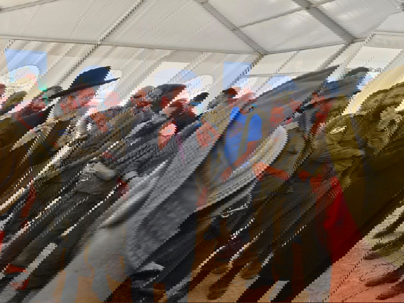 הרב הראשי ללוחמי צה"ל: "בזכות האחדות והאמונה ננצח"