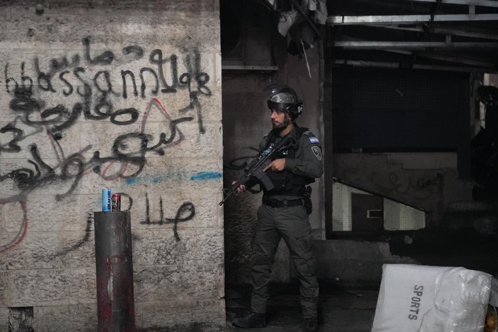 הפעילות של המשטרה בירושלים