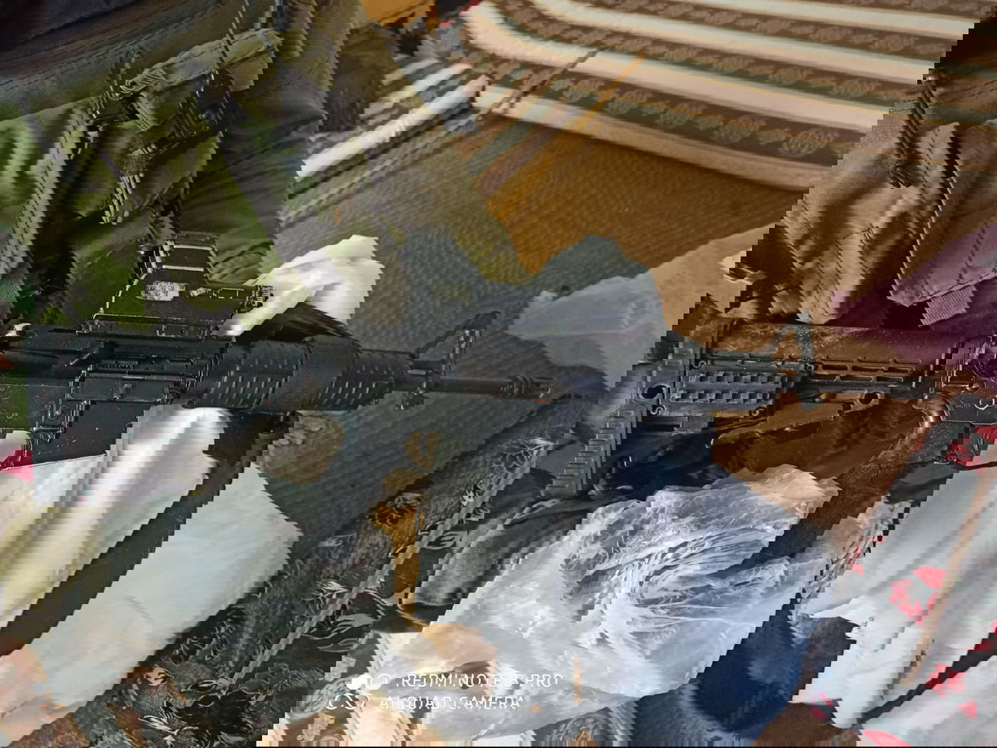 אחד מהנשקים שנתפסו הלילה