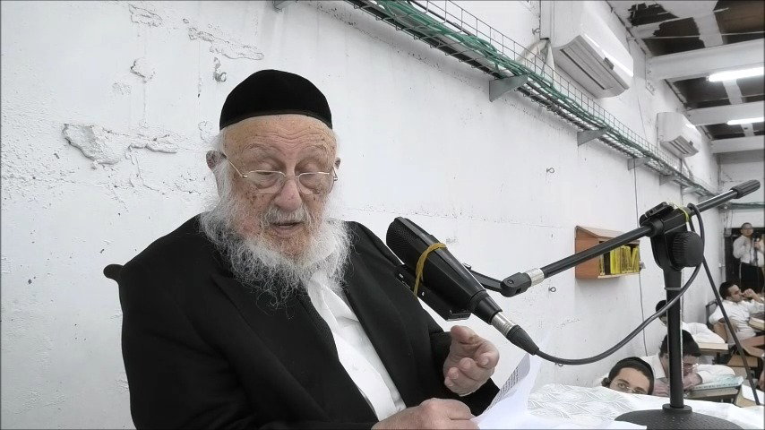 צפו בדבריו המלאים של ראש הישיבה