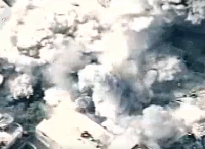 צפו: צה"ל תקף מאות מטרות צבאיות ושלטוניות של חמאס