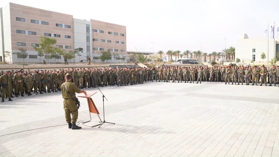 אימוני הלוחמים בחטיבת גולני