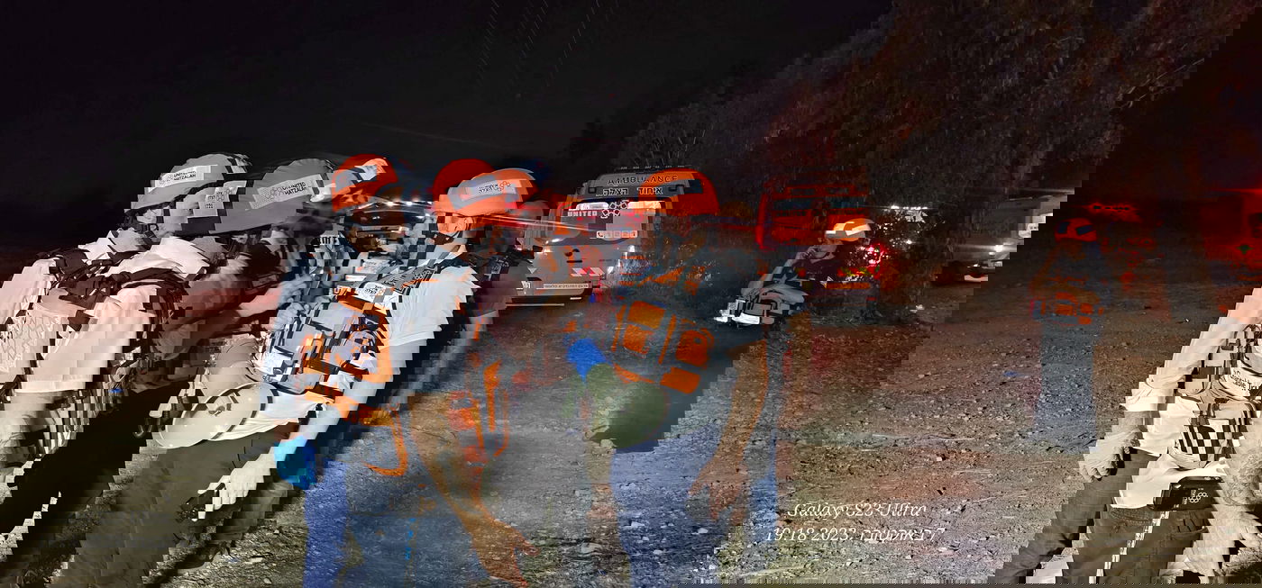 מתנדבי איחוד הצלה מצילים חיים בדרום